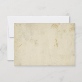 Papper OSA kort för Åldras av antik tom Nedfläckad