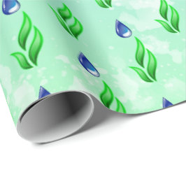 Papper på Jorden Dag Wrapping Presentpapper