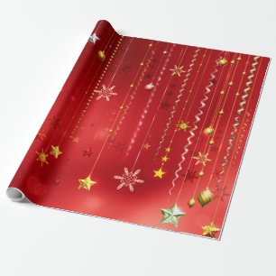 Papper påfyllning av jultomten Firande Presentpapper