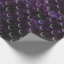 Papper påfyllning av Mystical Lilac Crescent Måne