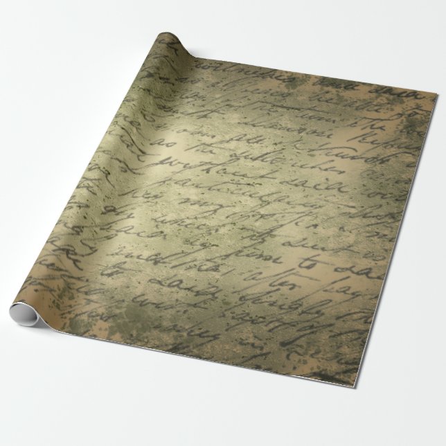 Papper papper skrivning brev presentpapper (Utrullad)