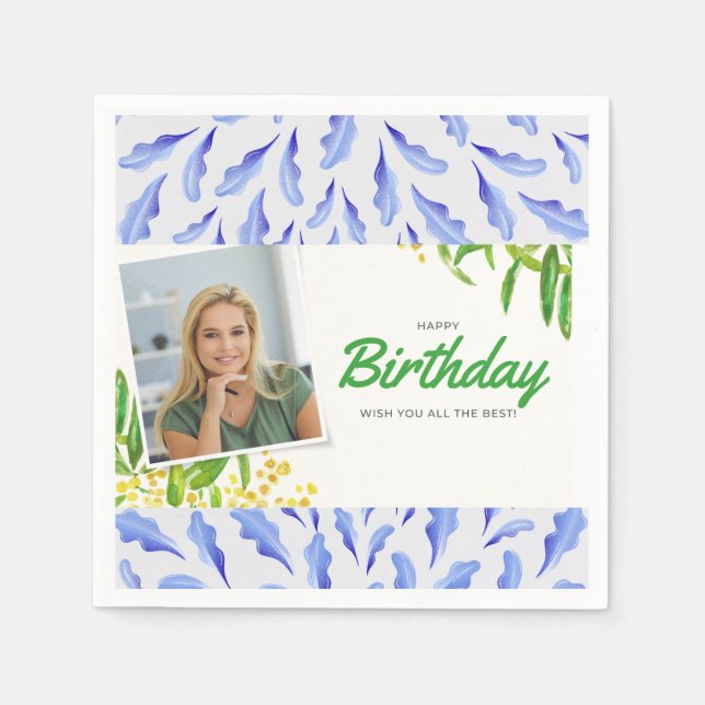 papper pappersservett (Framsidan)