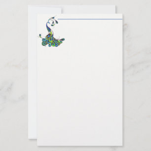 Papper-peacock-stall Brevpapper