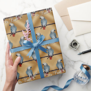 Papper Personlig för papegoja Presentpapper