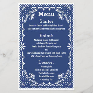 Papper Picado Colorful Mexican Bröllop