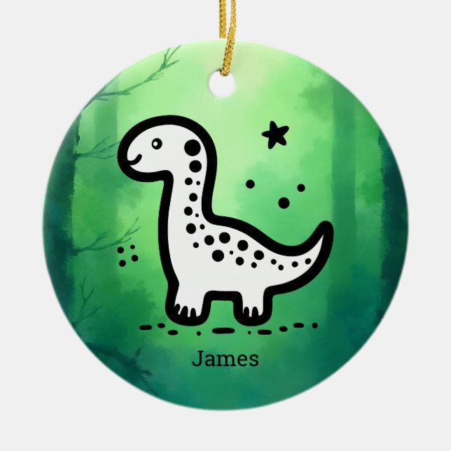 Papper plåt julgransprydnad keramik (Framsidan)