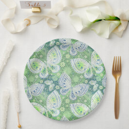 Papper Plattfjäril bröllop/dusch