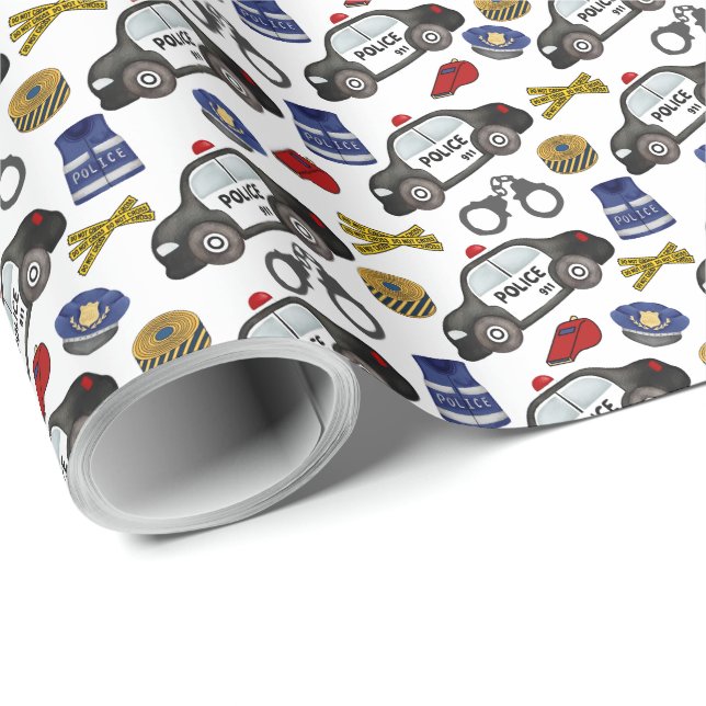 Papper polisradbrytning presentpapper (Rullad Hörn)