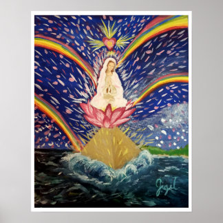 Papper poster av Stigning mattor av honkön