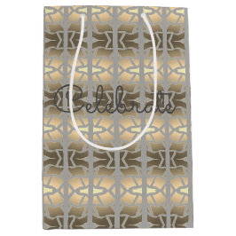 Papper presentsäck för medelstora Eleganter