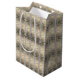Papper presentsäck för medelstora Eleganter