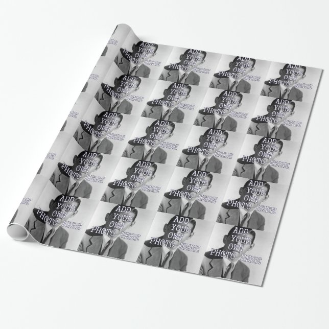 Papper radbrytning - Anpassade - Anpassa - Gift Presentpapper (Utrullad)