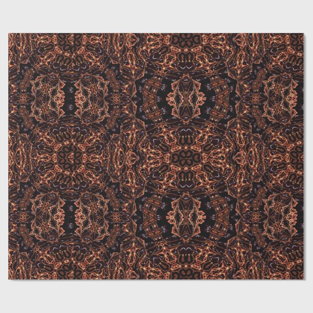 Papper radbrytning av Abstrakt Presentpapper (Platt)