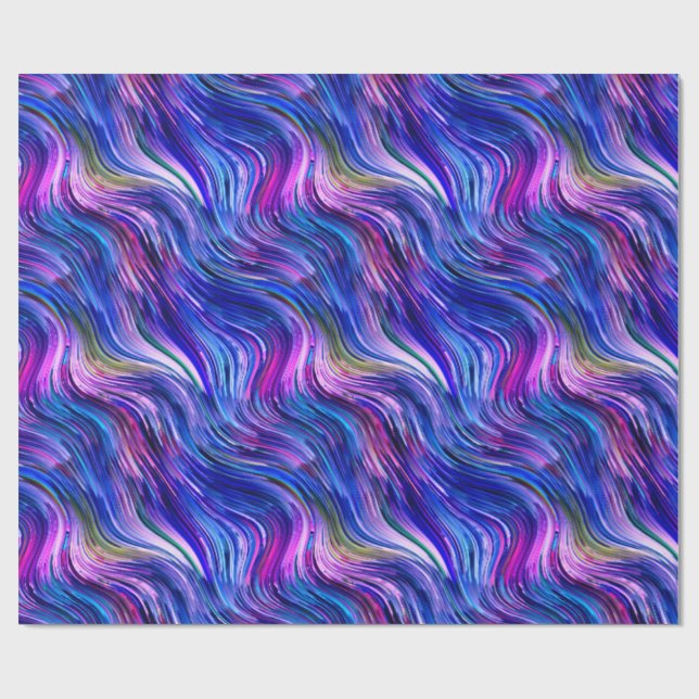 Papper radbrytning av Alcohol Bläck Presentpapper (Platt)