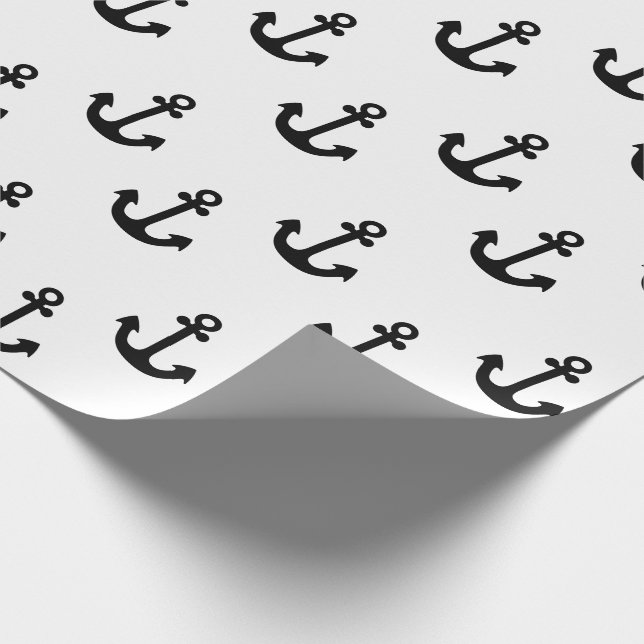 Papper radbrytning av ankare presentpapper (Hörn)