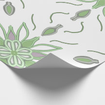 papper radbrytning av blommigt