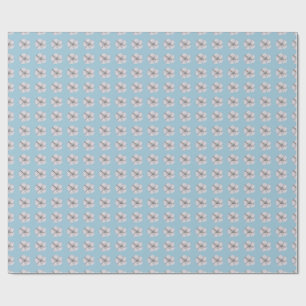 Papper radbrytning av bomull presentpapper