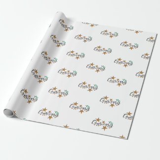 Papper radbrytning av Capricorn - vit bakgrund Presentpapper