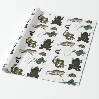 Papper radbrytning av Cottagecore Toad Presentpapper