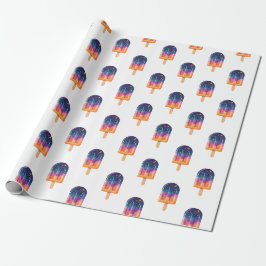 Papper radbrytning av den kosmetiska populationen presentpapper