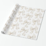 Papper radbrytning av elegantens Neutralt Presentpapper<br><div class="desc">Lägg till en något sofistikerad ge till din gåva med den här Eleganten Neutralt Bow Wrapping Papper. Med ömtåliga, mjuka elfenbenstorn som är vackert placerade på vit bakgrund är den här utformningen perfekt för bröllop, möhippor, babyduschar, födelsedagar och andra speciella tillfällen. De milda pastelltonerna och snyggtens båge mönster för med...</div>