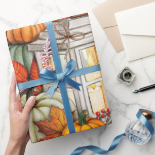 Papper radbrytning av fallskärm presentpapper