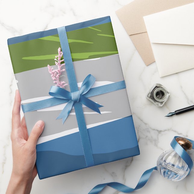 Papper radbrytning av Flagga för Sierra Presentpapper (Skapare uppladdad)