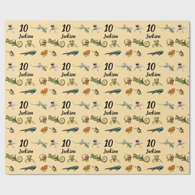 Papper radbrytning av Födelsedagsfest för reparera Presentpapper (Platt)