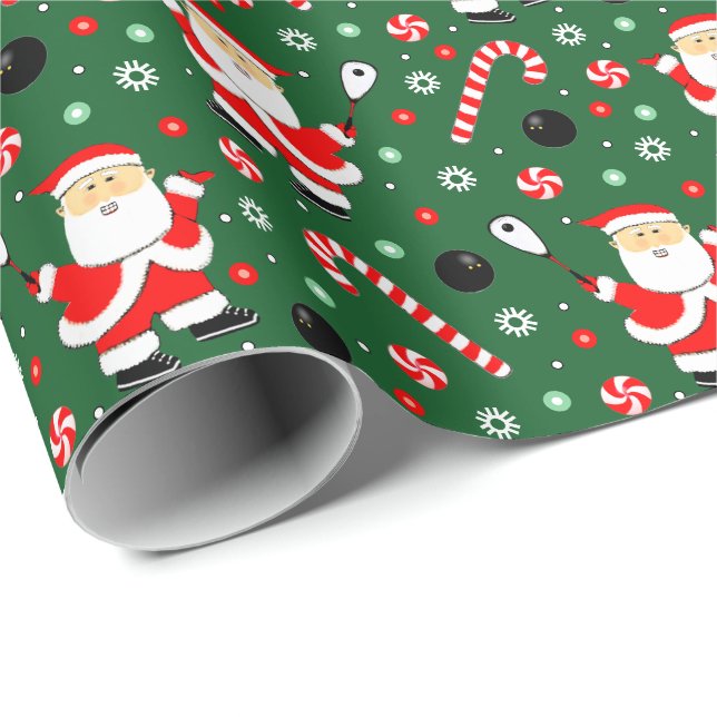 Papper radbrytning av Helgdag från Squash Player Presentpapper (Rullad Hörn)