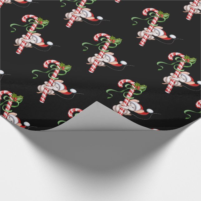 Papper radbrytning av helgdag presentpapper (Hörn)