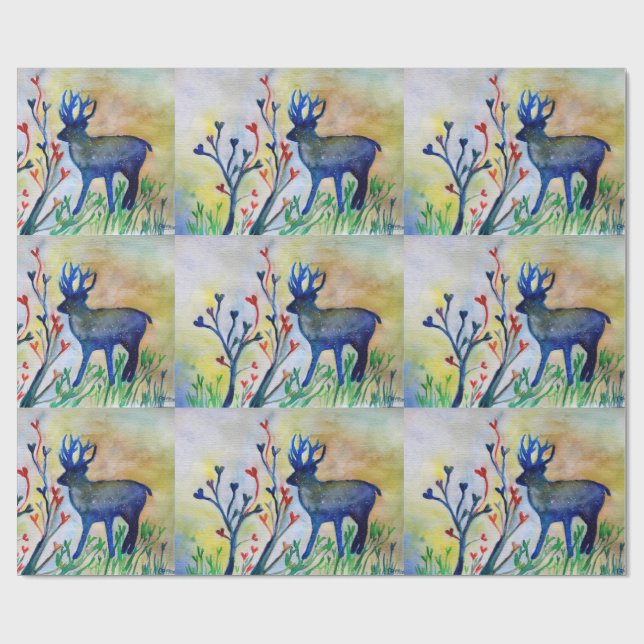 Papper radbrytning av Kärlek-projektionsyta för re Presentpapper (Platt)