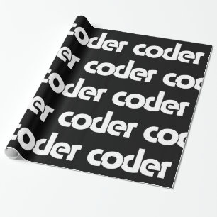 Papper radbrytning av kodnummer presentpapper