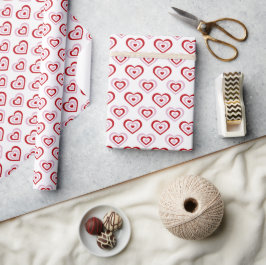 Papper radbrytning av lagrade hörn presentpapper