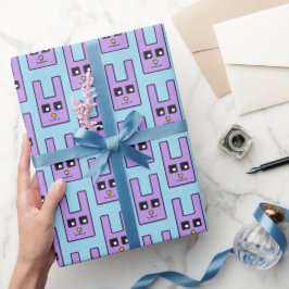 Papper radbrytning av Påskhare Presentpapper
