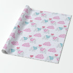 Papper radbrytning av Polar Presentpapper<br><div class="desc">Cute polar björn mönster</div>