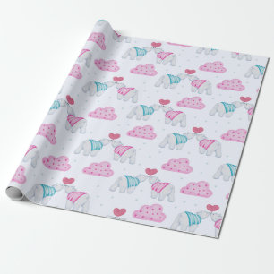 Papper radbrytning av Polar Presentpapper