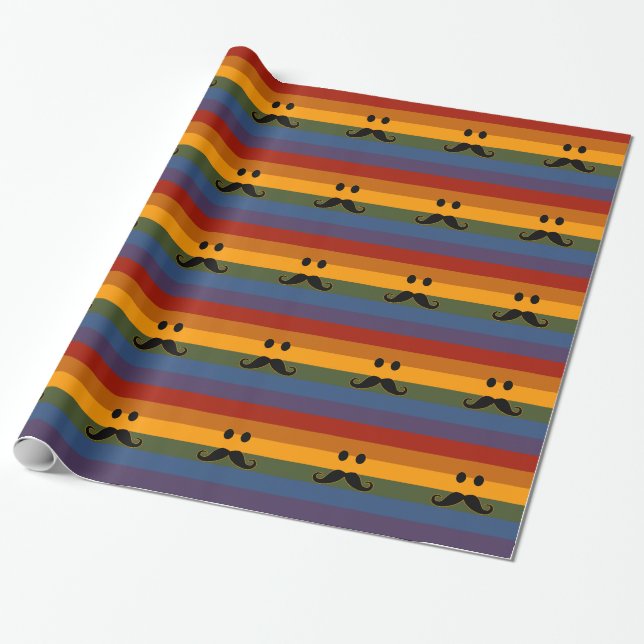 Papper radbrytning av Pridets anpassningsbar Presentpapper (Utrullad)