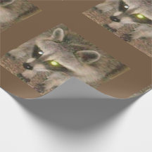 Papper radbrytning av rackoonprojektionsyta