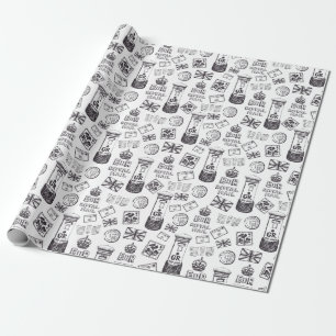 Papper radbrytning av royal e-post presentpapper