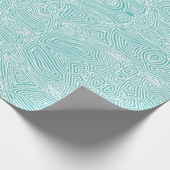 Papper radbrytning av skript presentpapper (Hörn)