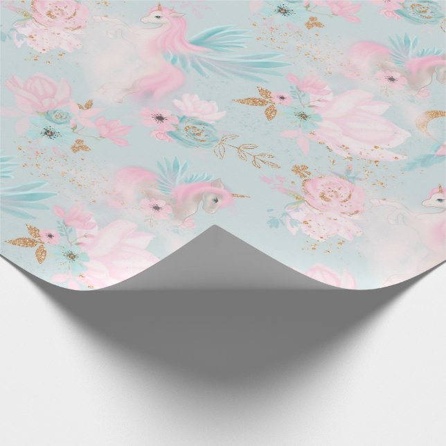 Papper radbrytning av sladdskabb presentpapper (Hörn)