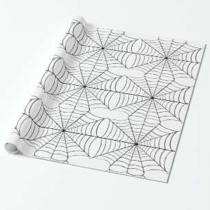 Papper radbrytning av spindelnät presentpapper