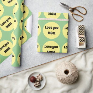 Papper radbrytning av stor Gult Presentpapper