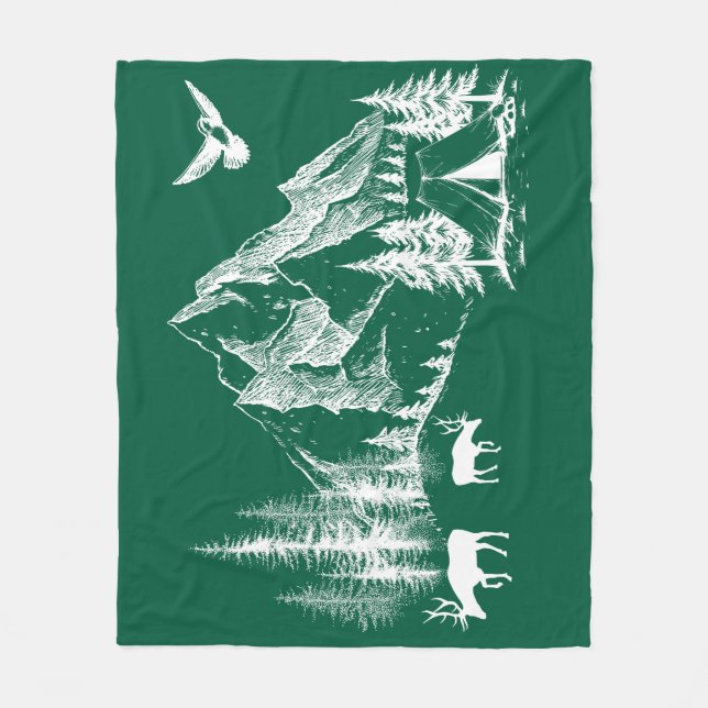 Papper radbrytning fleecefilt (Framsidan)