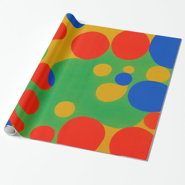 Papper radbrytning för designern presentpapper (Utrullad)