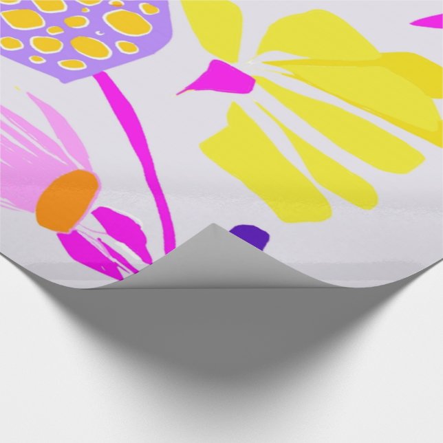 Papper radbrytning för mättat område presentpapper (Hörn)