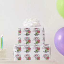 papper radbrytning för möhippa av mus presentpapper