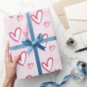 Papper radbrytning för Speciell Gi för Rosa Presentpapper
