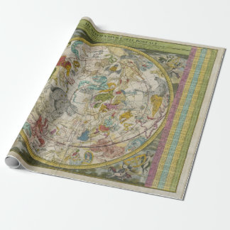 papper radbrytning för vintage Constellation Presentpapper