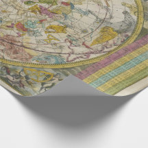 papper radbrytning för vintage Constellation